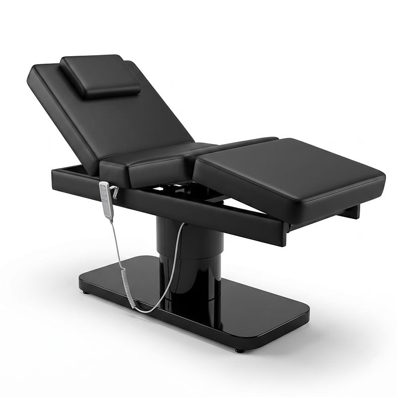 Spa Wellness Beauty - Black Minimalist 3-Motor Spa Massage Furniture