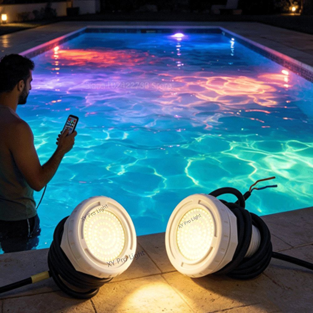 15W Plastic Film Pool Lighting - огляд і ціна Xy Spa & Wellness Photos