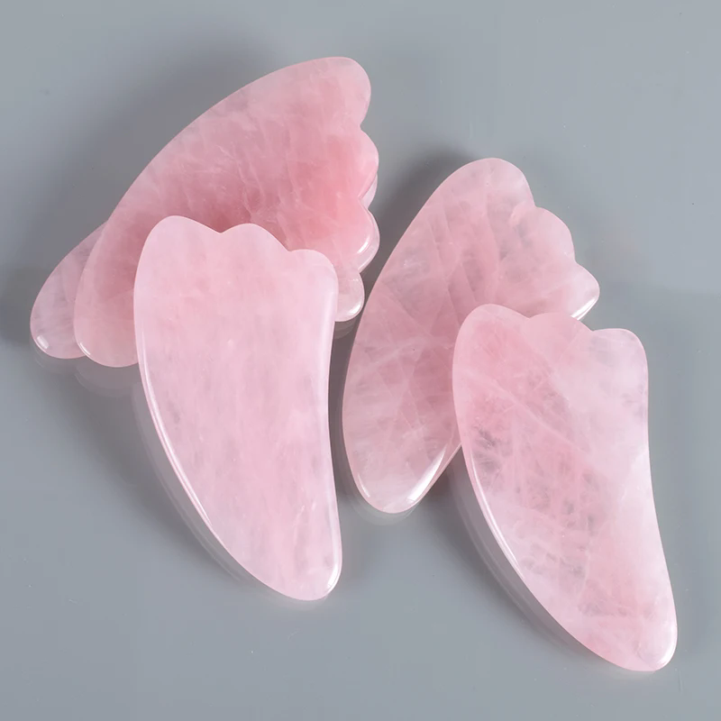 Rose Quartz Gua Sha Board Natu - огляд і ціна Gua Sha Tool Rose Quartz