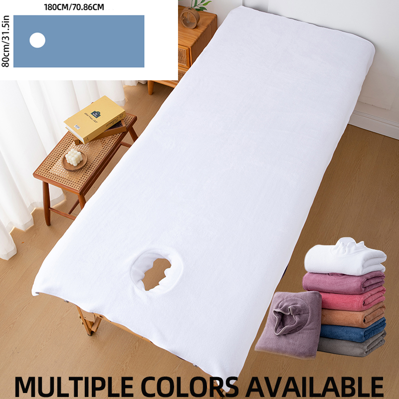 1Pc Beauty Bed Sheet with Hole - огляд і ціна Spa Wellness Beauty