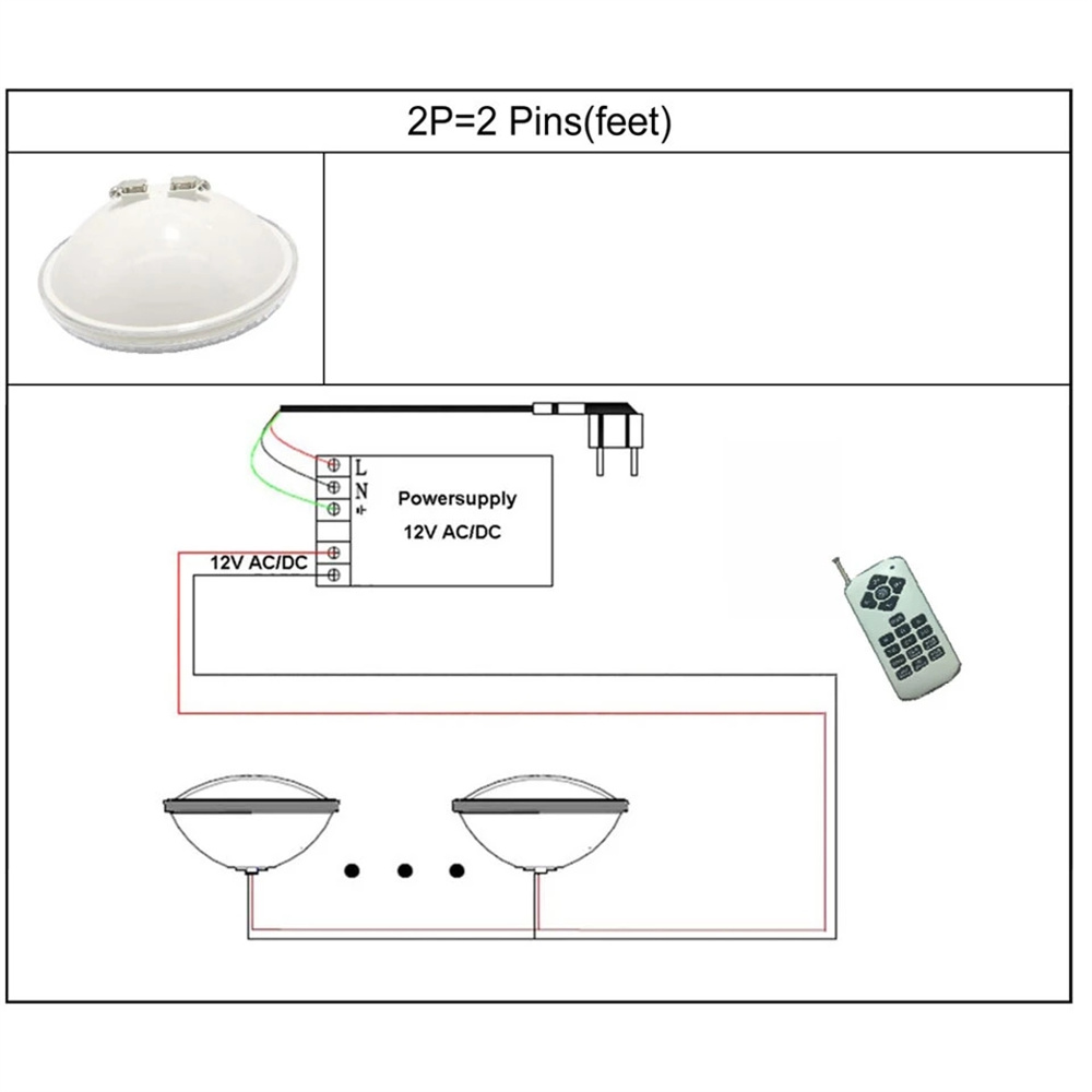 18W RGB LED Underwater Lights  - огляд і ціна Xy Spa & Wellness Photos