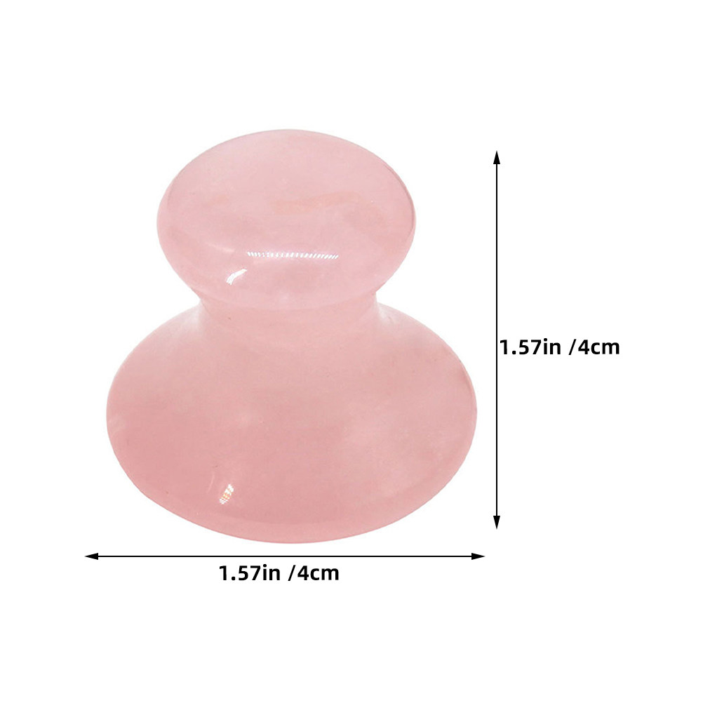Jade Rose Quartz Gua Sha Facia - огляд і ціна Gua Sha Tool Rose Quartz