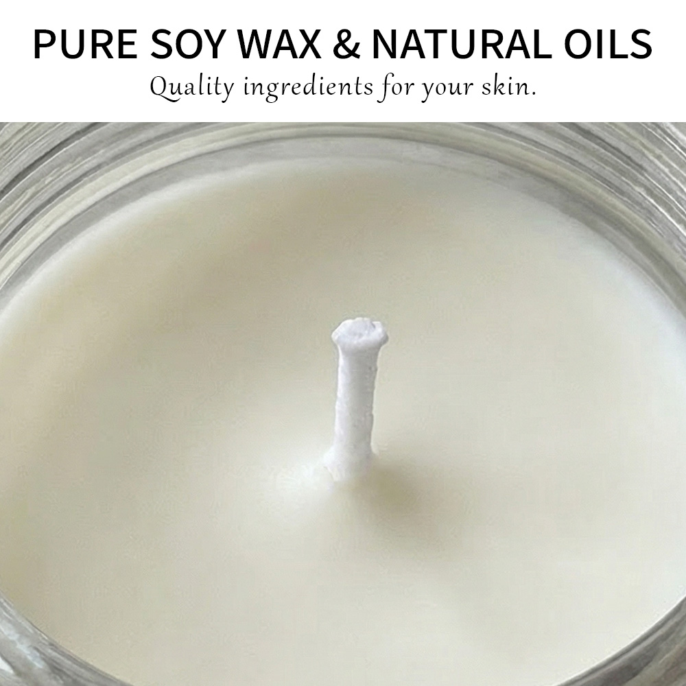 Massage Oil Candle Jasmine Soy - огляд і ціна Massage Candle Melting