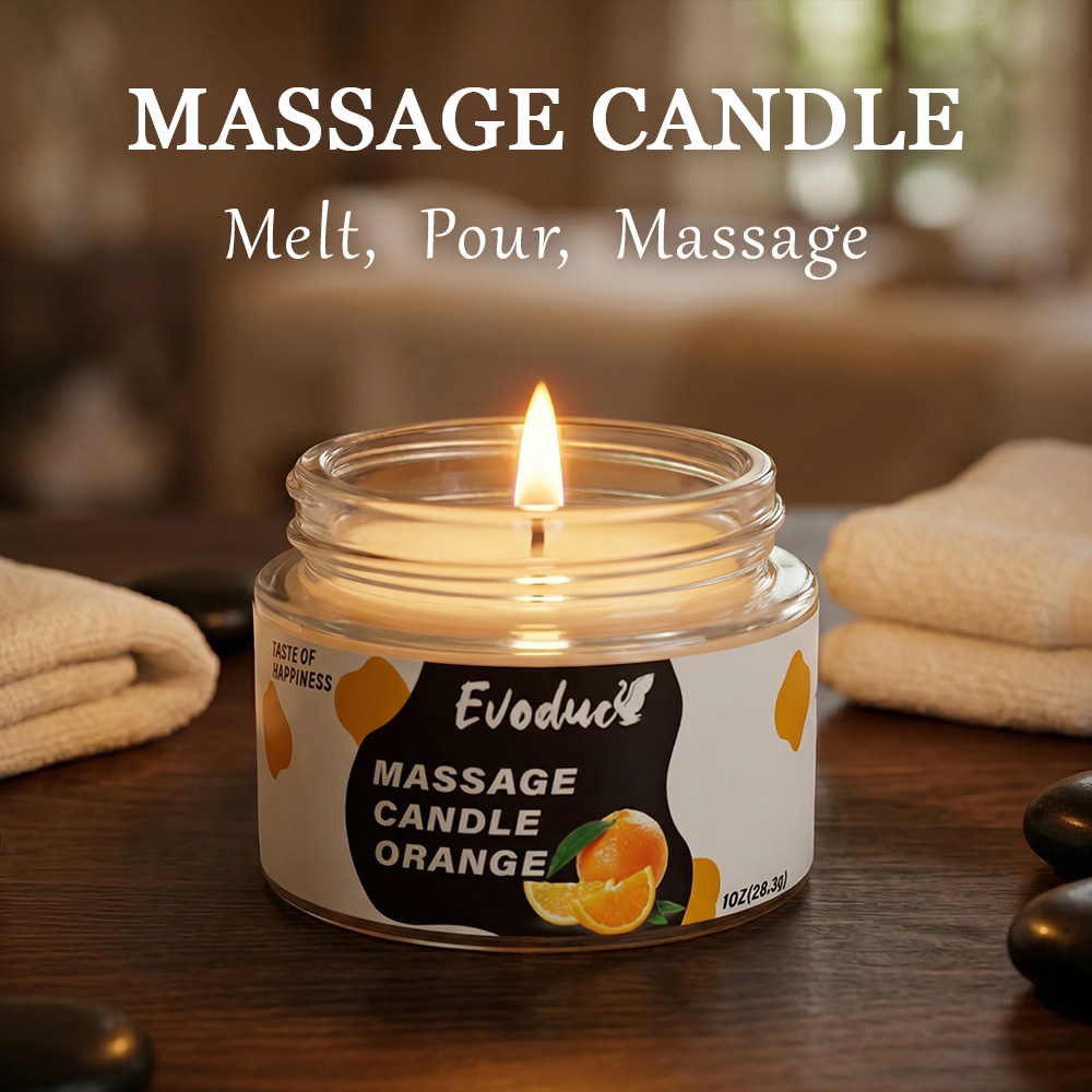 Massage Oil Candle Sweet Orang - огляд і ціна Massage Candle Melting