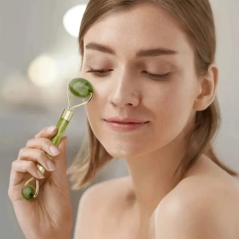 Rose Quartz Natural Jade Rolle - огляд і ціна Gua Sha Tool Rose Quartz
