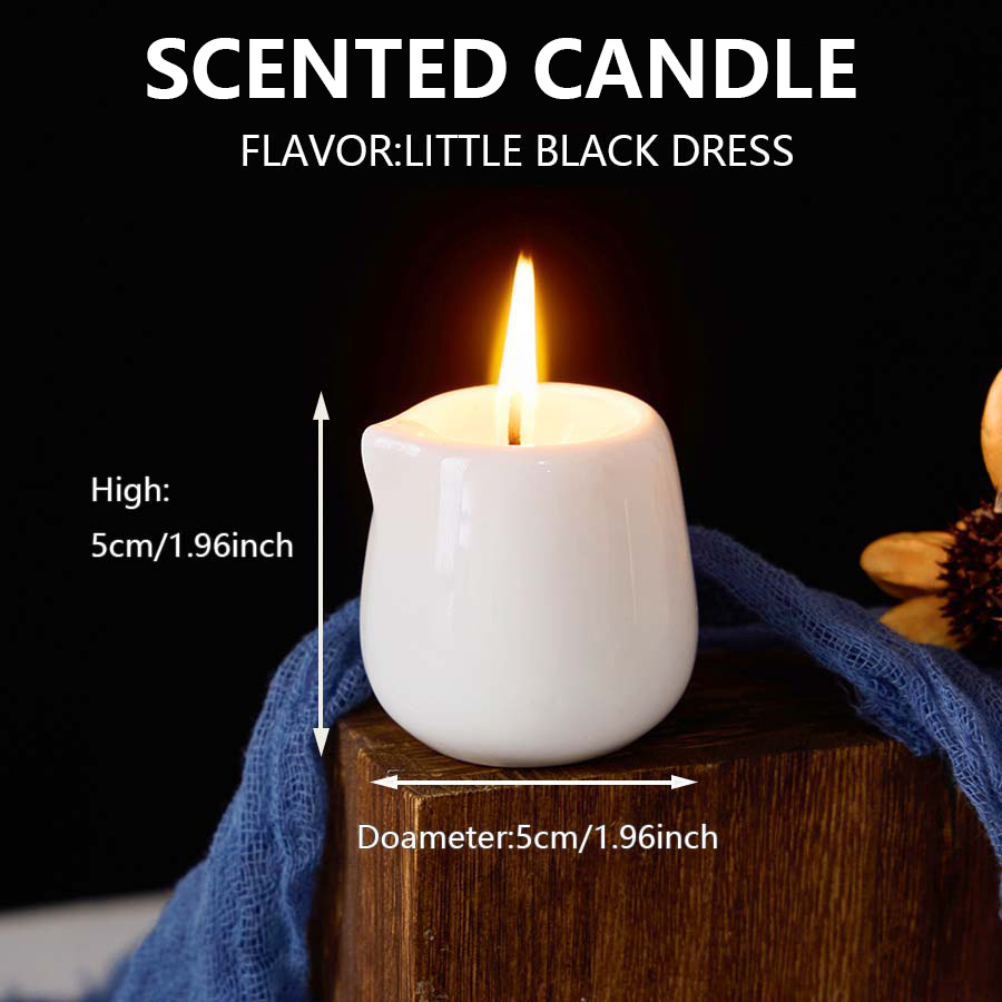 Ceramic Massage Oil Candle Lit - огляд і ціна Massage Candle Melting