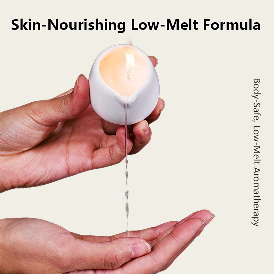Ceramic Massage Oil Candle Amb - огляд і ціна Massage Candle Melting