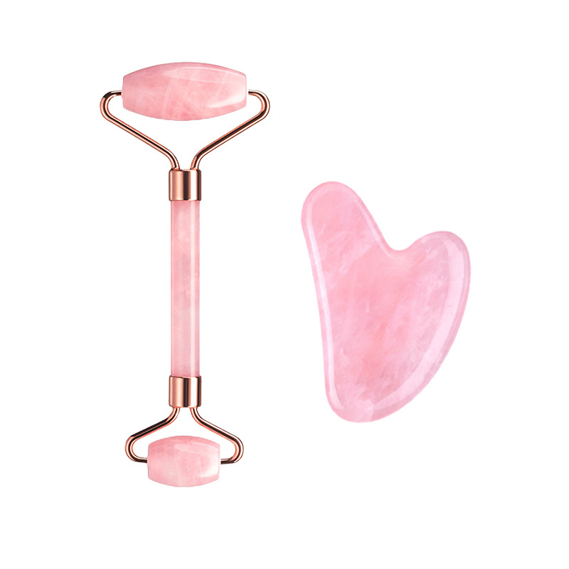 Rose Quartz Face Roller Gua Sh - огляд і ціна Gua Sha Tool Rose Quartz