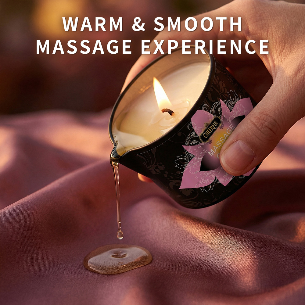 Geranium Massage Oil Candle 2o - огляд і ціна Massage Candle Melting