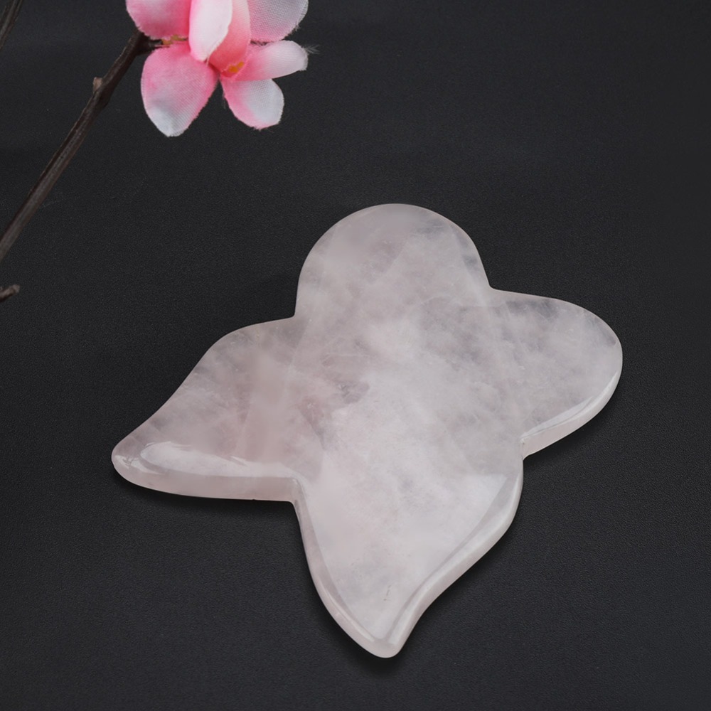 Facial Kits Pink Rose Quartz M - огляд і ціна Gua Sha Tool Rose Quartz