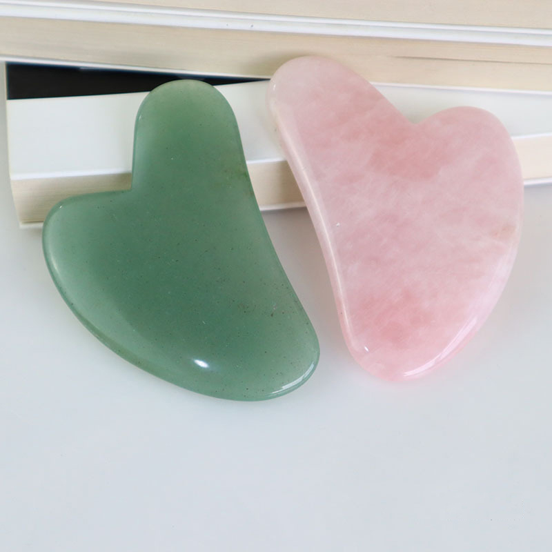 Rose Quartz Jade Guasha Massag - огляд і ціна Gua Sha Tool Rose Quartz